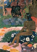 Paul Gauguin Ma ohi: Vairumati tei oa painting